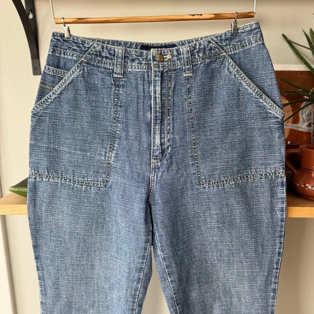 Cherokee Vintage 90’s Medium Wash High Rise Bootcut Jeans Size 10